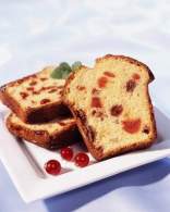 Budin de frutas abrillantadas  