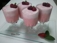   Mousse de Fresas y Yogur Griego