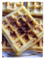   Waffeln con cebolla deshidratada