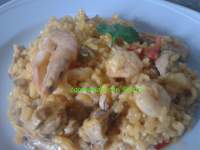   ARROZ CON GAMBAS Y ATÙN FRESCO