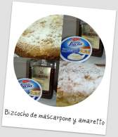   BIZCOCHO DE MASCARPONE Y AMARETTO