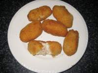   Croquetas líquidas de pavo