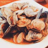   CLAMS COOKED IN SMOKED SPICY PAPRIKA SAUCE #OlmedaOrigenes