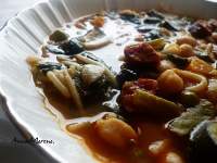   POTAJE DE VERDURAS CON CHORIZO