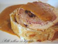   Pollo relleno en hojaldre