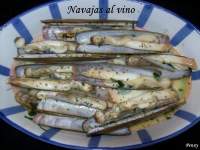   Navajas al vino
