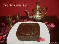   Black cake al microondas (Libro: CHOCOLATE de Julie Andrieu)