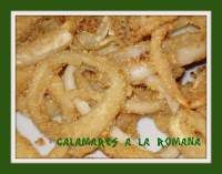   Calamares a la romana (en harina de garbanzo)