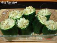   CALABACINES CON BULGUR Y PESTO