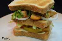   Sandwich de Pollo con Cilantro