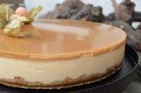   Tarta Flan de Queso con Cobertura de Toffee