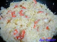   ARROZ CON PIÑA Y GAMBAS