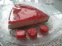   Tarta de Queso Light con cobertura de Fresas naturales