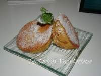   Pastelillos de chocolate blanco sin gluten