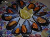   Mejillones al vapor