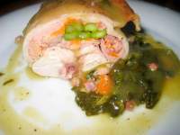   Lomo de conejo relleno