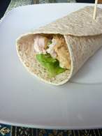   WRAPS DE POLLO EN ACEITE CON SALSA ROQUEFORT (TRADICIONAL)