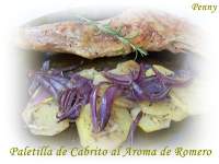   Paletilla de Cabrito al Aroma de Romero