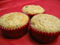   Muffins de plátano y chocolate.