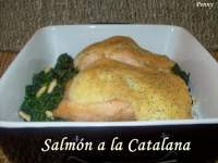   Salmón a la Catalana