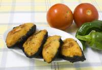   mojojones rellenos con concha comestible