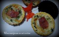   Tartaletas de lechuga y jamon