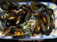   Mejillones al vapor