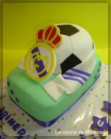   Tarta Balón Real Madrid