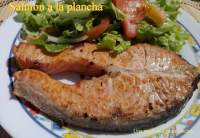   Salmon a la plancha