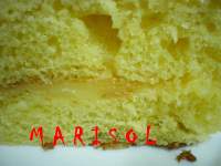   BIZCOCHO DE LIMON RELLENO DE LEMON CURD