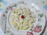   Carpaccio de bacalao