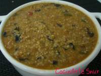   Quinotto de setas y gambas ( o risotto de quinoa)