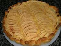   Tarta de manzana con hojaldre