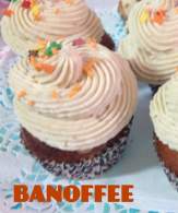   BANOFFEE Cupcakes, receta de Peggy Porschen