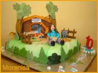   Clínica Veterinaria en la Jungla (fondant)