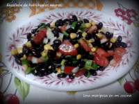   Ensalada de alubias negras