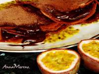   CREPES DE CHOCOLATE CON MARACUYÀ