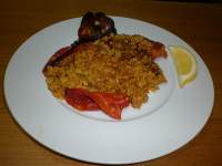   PIMIENTO RELLENO DE ARROZ Y CARNE