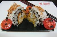   URAMAKI DE POLLO Y CALABAZA 