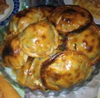 Empanadillas de morcilla y verduras