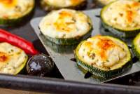 Calabaza al horno gratinada  
