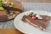 
Tarta de queso y nutella sin horno  