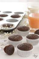   Muffins con harina de quinoa y chocolate {sin gluten}