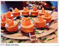 Brujita en la Cocina: Bocados de Salmón y queso
