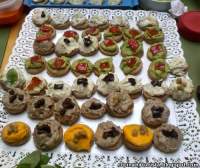 Recetas Cocina Naturista: Canapés integrales con pastas de legumbres y mayonesas vegetales