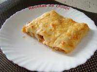   CANELONES DE POLLO