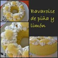   Bavaroise de piña y limón