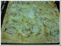   Pizza genovesa de cebolla (Fugazza) (Thmermomix)