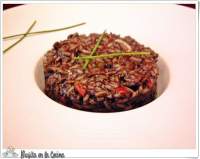   Risotto negro de chipiron y gamba