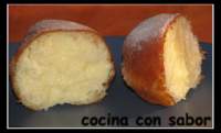   Bombas Miquelet rellenas de crema 